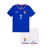 Camisola + Calções França Griezmann 7 Criança Equipamento 1ª Euro 2024